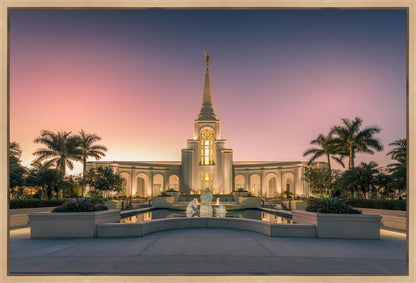 Fort Lauderdale Temple Nativity Gallery Wrap