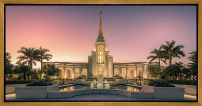 Fort Lauderdale Temple Nativity Gallery Wrap