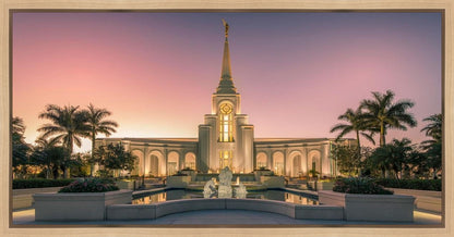 Fort Lauderdale Temple Nativity Gallery Wrap