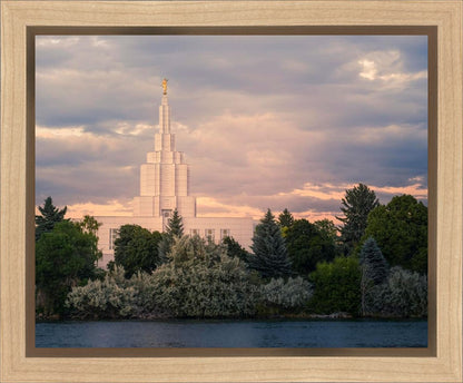 Idaho Falls Temple Eternal Light Gallery Wrap