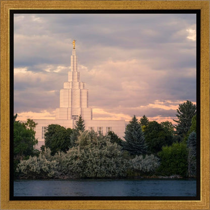 Idaho Falls Temple Eternal Light Gallery Wrap
