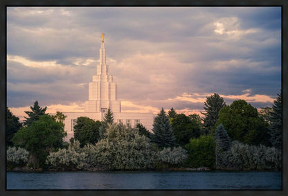 Idaho Falls Temple Eternal Light Gallery Wrap