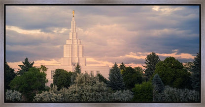 Idaho Falls Temple Eternal Light Gallery Wrap