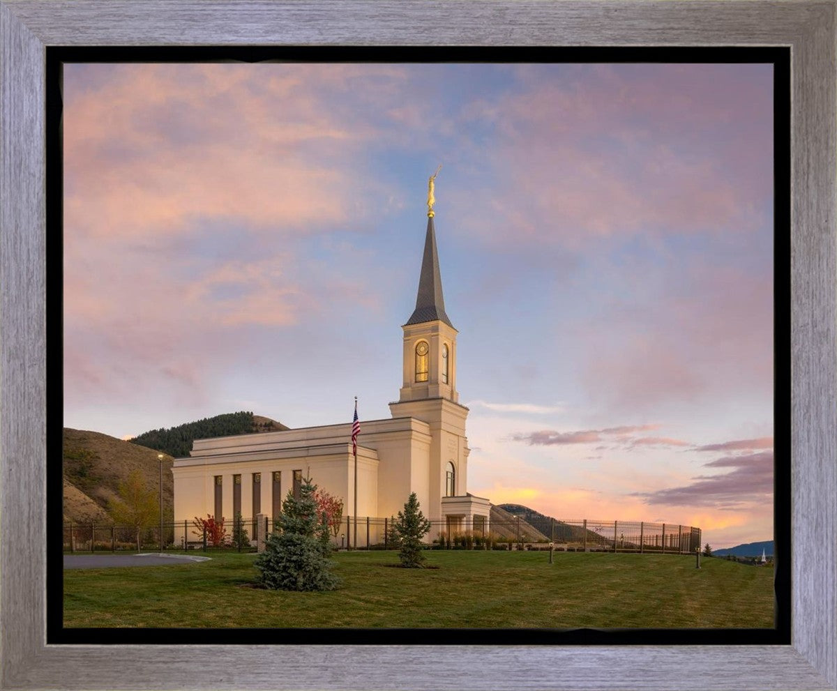 Star Valley Temple Peaceful Day Gallery Wrap