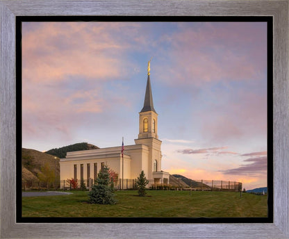 Star Valley Temple Peaceful Day Gallery Wrap