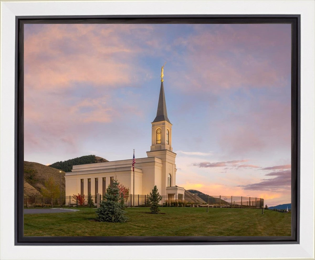 Star Valley Temple Peaceful Day Gallery Wrap