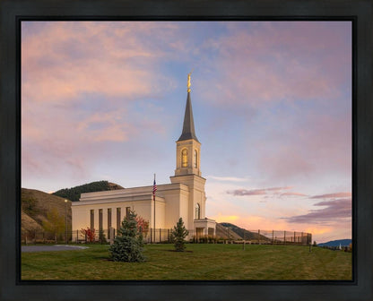 Star Valley Temple Peaceful Day Gallery Wrap
