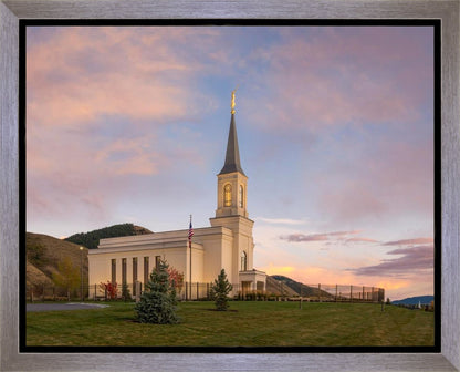 Star Valley Temple Peaceful Day Gallery Wrap