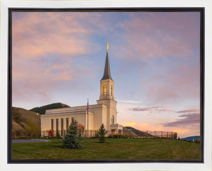 Star Valley Temple Peaceful Day Gallery Wrap