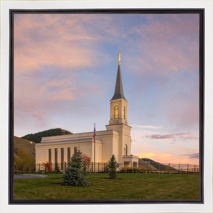 Star Valley Temple Peaceful Day Gallery Wrap