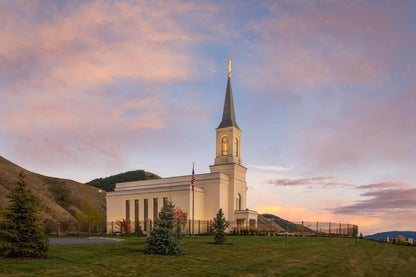 Star Valley Temple Peaceful Day Gallery Wrap