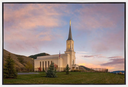 Star Valley Temple Peaceful Day Gallery Wrap