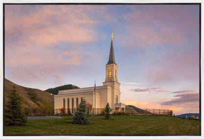 Star Valley Temple Peaceful Day Gallery Wrap
