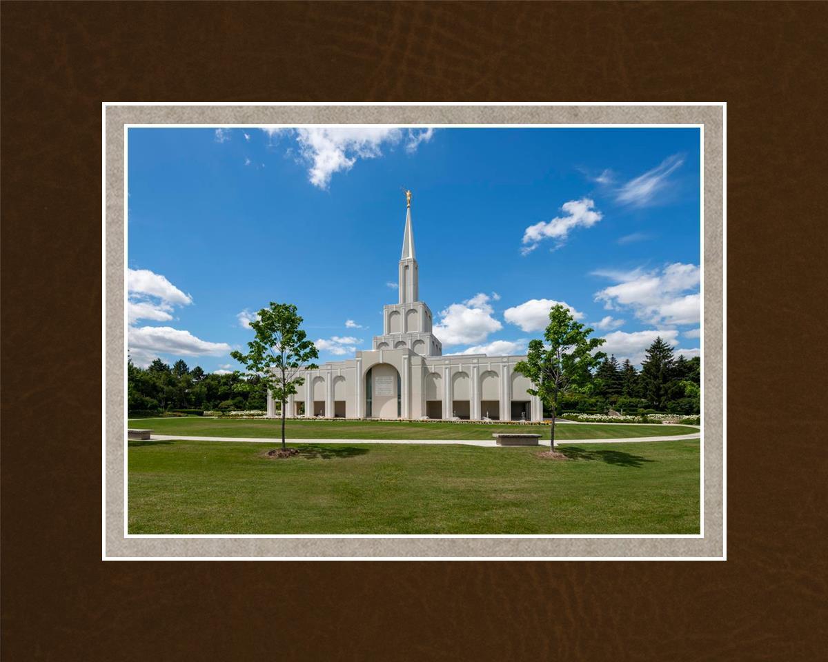 Toronto Ontario Temple Daytime Skies