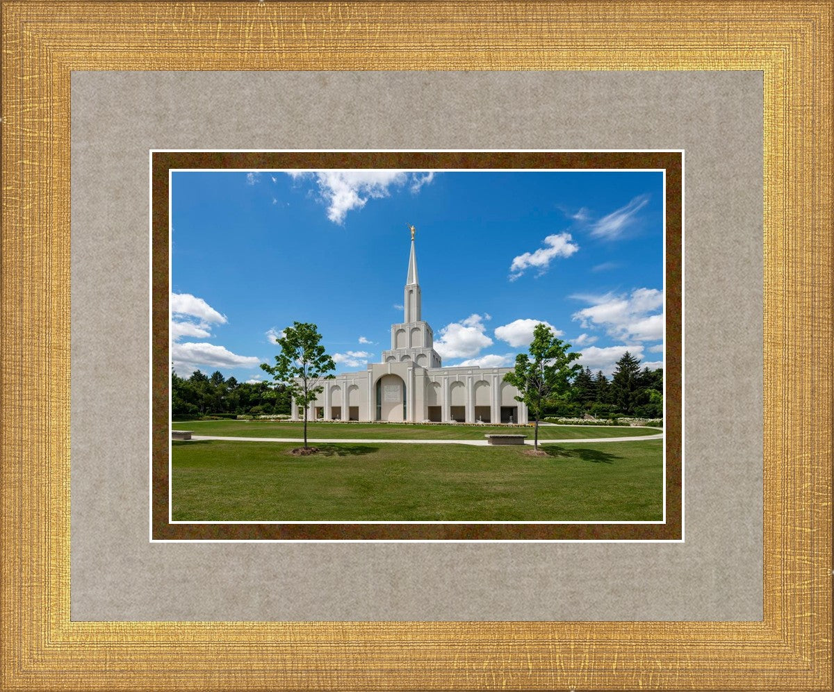 Toronto Ontario Temple Daytime Skies