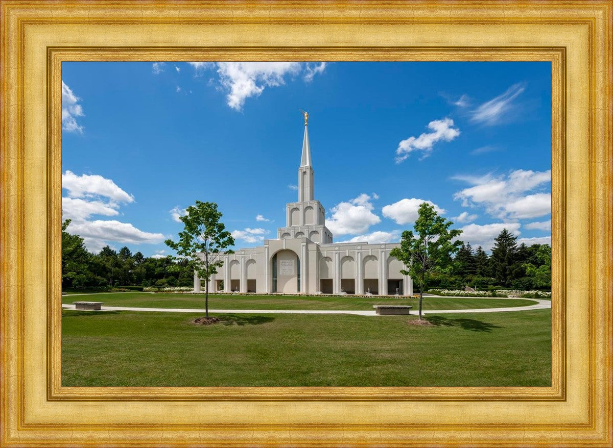 Toronto Ontario Temple Daytime Skies