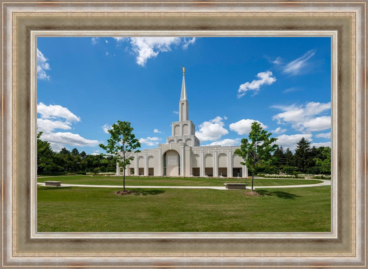 Toronto Ontario Temple Daytime Skies