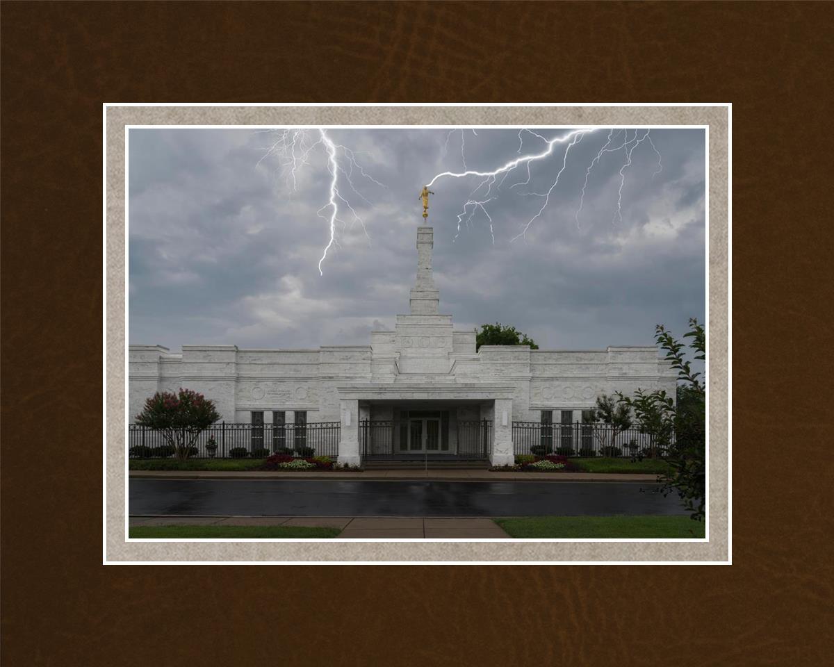 Nashville Temple Through The Storm