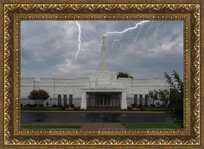 Nashville Temple Through The Storm