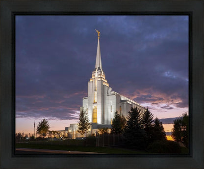 Rexburg Temple Majestic Gallery Wrap