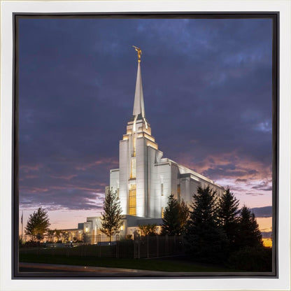 Rexburg Temple Majestic Gallery Wrap