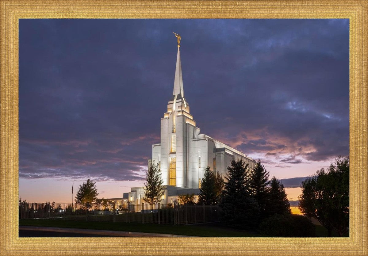 Rexburg Temple Majestic