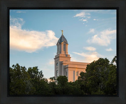 Cedar City Temple Juniper Gallery Wrap