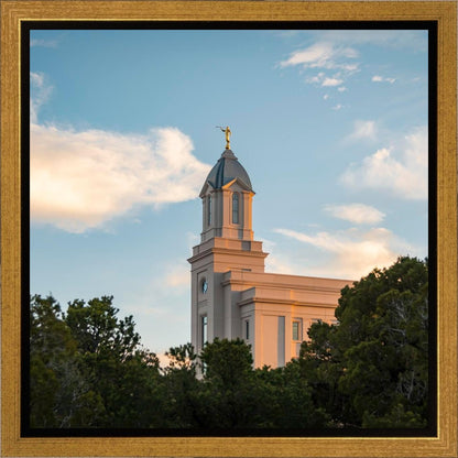 Cedar City Temple Juniper Gallery Wrap