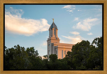 Cedar City Temple Juniper Gallery Wrap