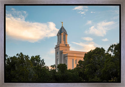 Cedar City Temple Juniper Gallery Wrap