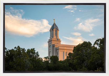 Cedar City Temple Juniper Gallery Wrap