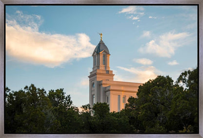 Cedar City Temple Juniper Gallery Wrap
