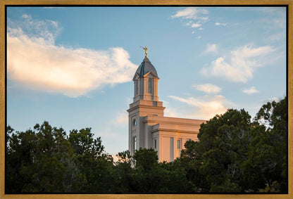 Cedar City Temple Juniper Gallery Wrap