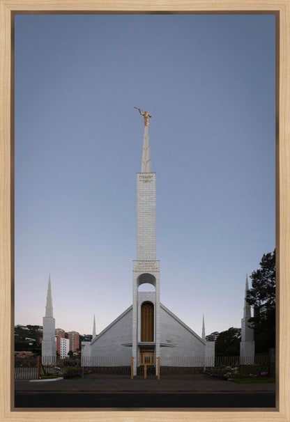 Guatemala City Temple Peace Upon A City Gallery Wrap