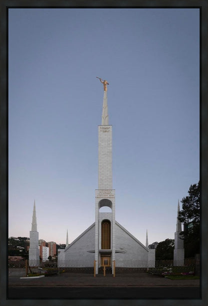 Guatemala City Temple Peace Upon A City Gallery Wrap