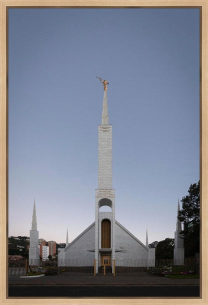 Guatemala City Temple Peace Upon A City Gallery Wrap