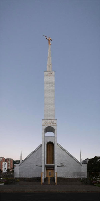 Guatemala City Temple Peace Upon A City Gallery Wrap