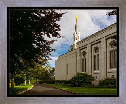 Boston Temple Trees Of Life Gallery Wrap