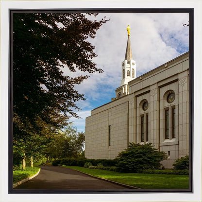 Boston Temple Trees Of Life Gallery Wrap