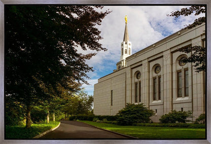 Boston Temple Trees Of Life Gallery Wrap