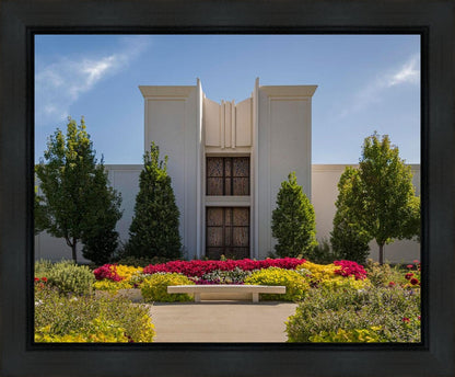 Denver Temple Gardens Of Hope Gallery Wrap