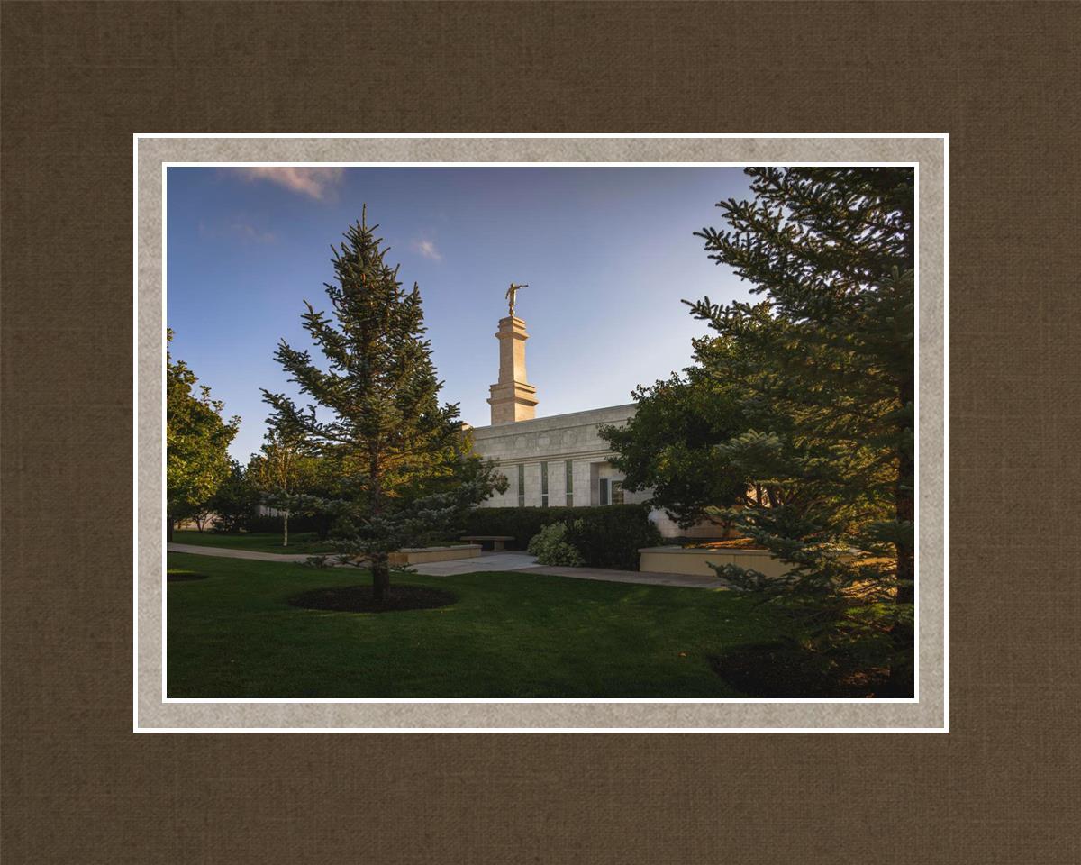 Monticello Temple Daytime Skies