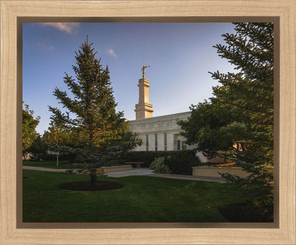 Monticello Temple Daytime Skies Gallery Wrap