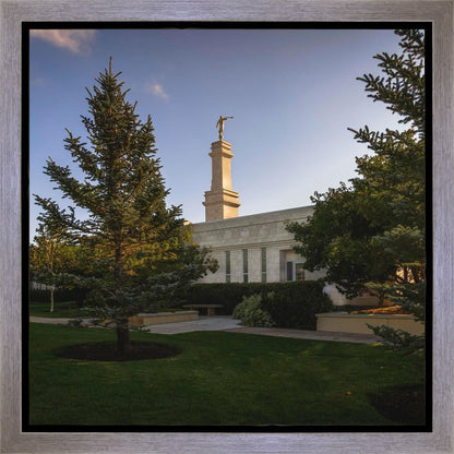 Monticello Temple Daytime Skies Gallery Wrap