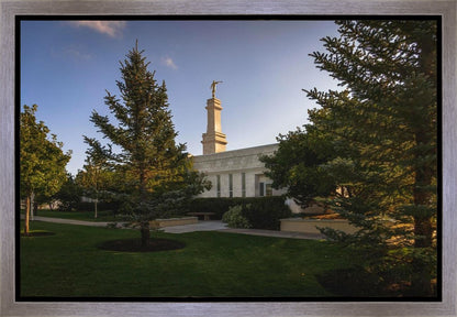 Monticello Temple Daytime Skies Gallery Wrap