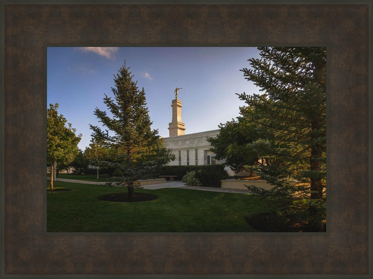 Monticello Temple Daytime Skies