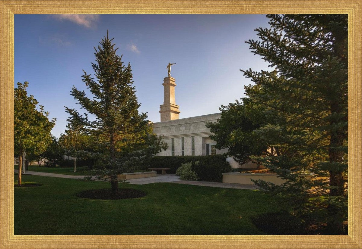 Monticello Temple Daytime Skies