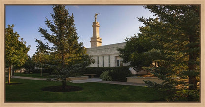 Monticello Temple Daytime Skies Gallery Wrap