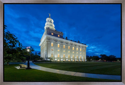Nauvoo Temple Blue Hour Gallery Wrap