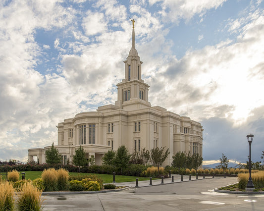 Payson Temple Golden Hour
